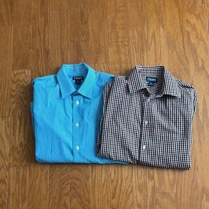 Lot of 2 Youth dress shirts
